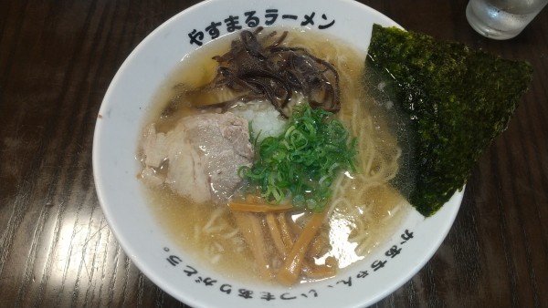 「煮干しラーメン大盛」@やすまるラーメンの写真
