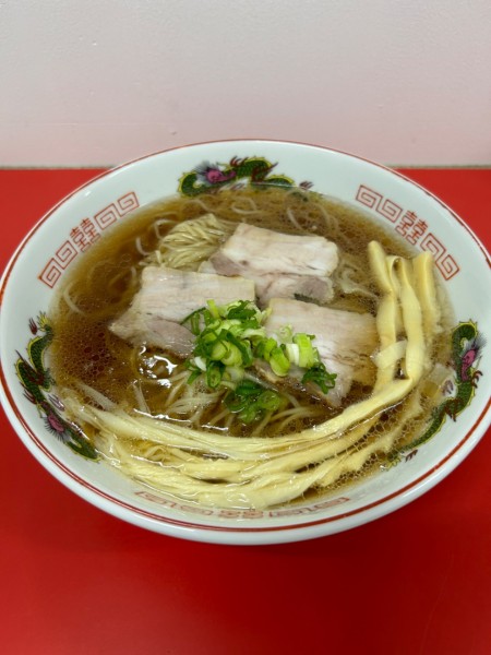 「中華そば950円➕麺大盛100円➕メンマ増100円」@中華そば 竹千代の写真