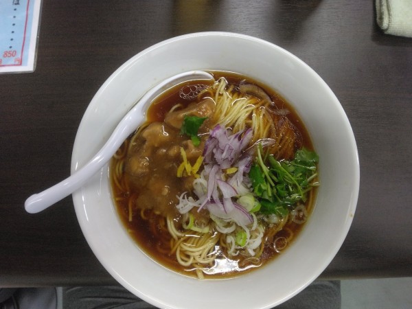 「朝ラーメン」@らぁ麺 亀我楽の写真