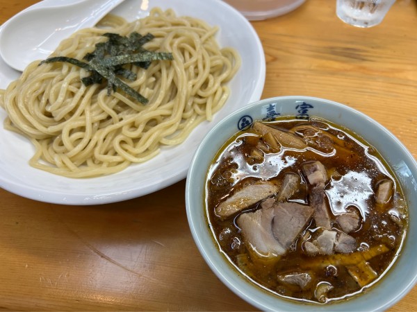 「チャーシューつけそば」@中華そば 喜富の写真