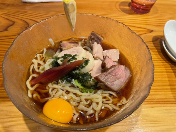 「季節のラーメン＋肉三昧」@らーめん かねかつの写真