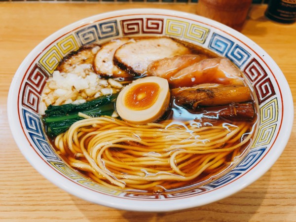 「焼豚中華そば」@ほっこり中華そば もつけの写真