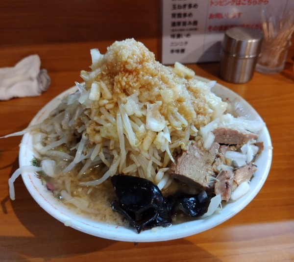 「らーめん コール:辛味噌以外全部マシ」@らーめん ぽっぽっ屋 水道橋店の写真
