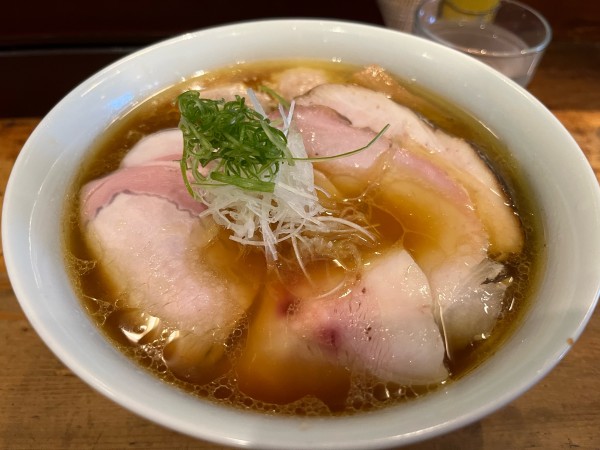 「特製中華そば」@中華そば しば田の写真