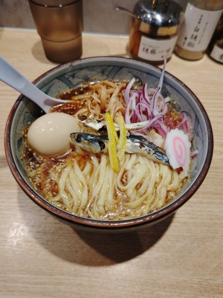 「魚介冷やし蕎麦（1,000円）」@麺や独歩 昭島本店の写真