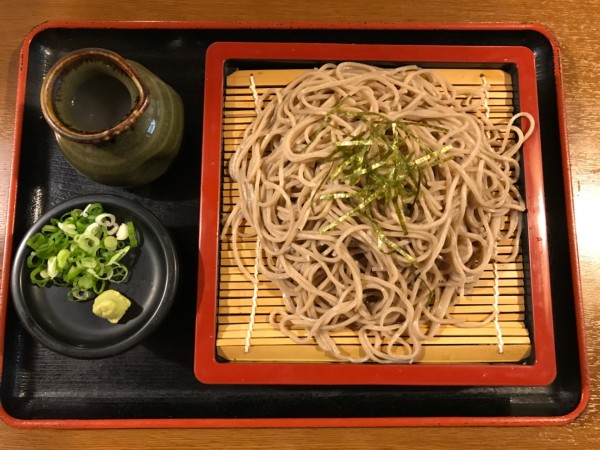 「ざるそば　682円」@はま栄の写真