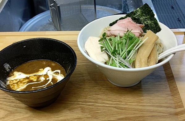 「Creamy魚介つけ麺 大盛930円」@麺や 響の写真