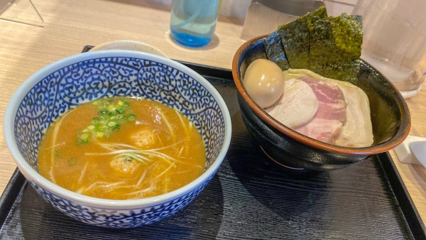 「特製豚骨魚介つけ麺 ¥1,550」@麺屋 一燈の写真