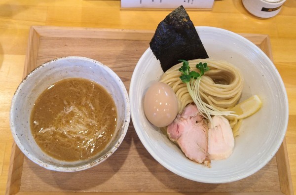 「鶏魚介つけ麺＋味玉」@MENYA NAKAGAWAの写真