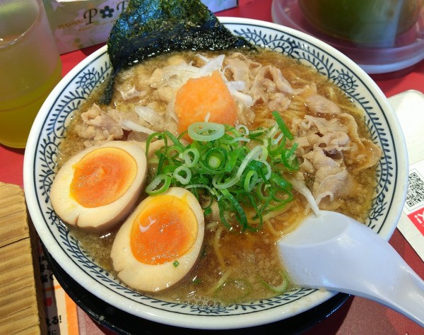 「味玉肉そば」@丸源ラーメン 長野東和田店の写真