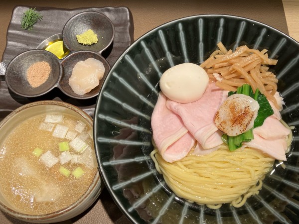 「特製昆布水の帆立つけ麺1400円」@Tokyo Style Noodle ほたて日和の写真