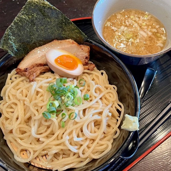 「まぐろつけ麺＋サービスデザート」@Dining Bar さかいの写真