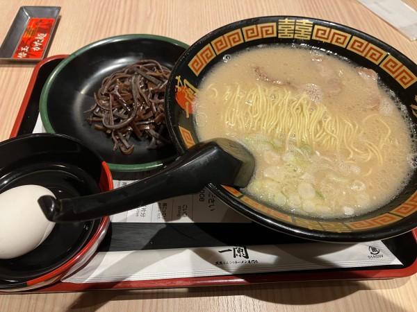 「一蘭　三選　＋　キクラゲ」@一蘭 東大和店の写真