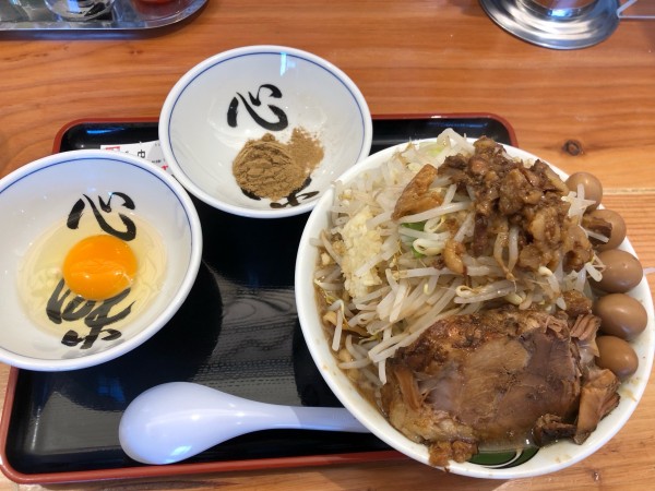 「雷そば　(中) 1000円」@松戸中華そば 富田食堂 東千葉店の写真