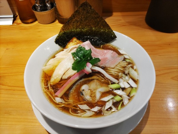 「蛤SOBA」@Ginza Noodles むぎとオリーブの写真