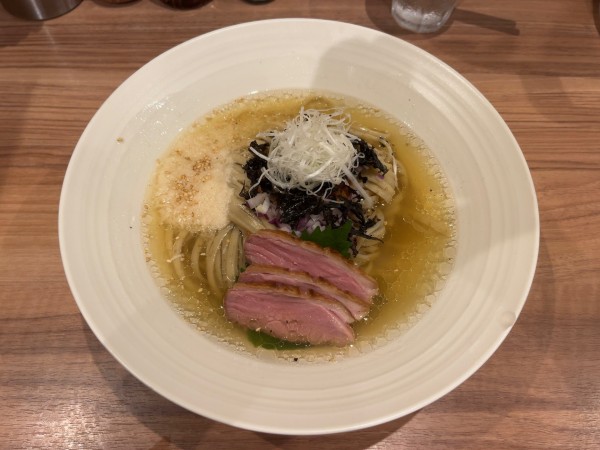 「【限定】ニボコン（煮干し昆布水冷麺）塩」@麺処 ほん田 秋葉原本店の写真