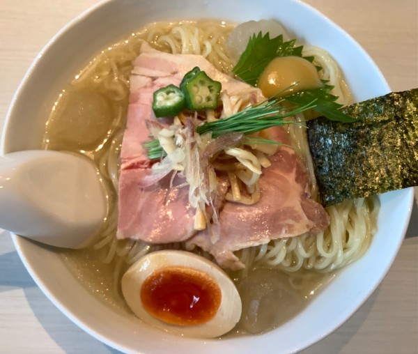 「[限定]宍道湖冷やししじみ塩らーめん」@淡麗拉麺 己巳の写真