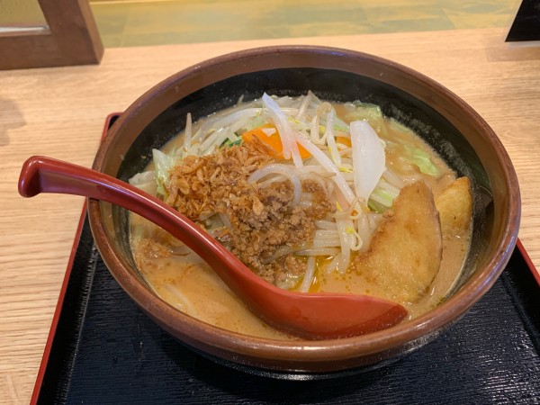 「北海道野菜味噌ラーメン」@麺場 田所商店 八幡店の写真