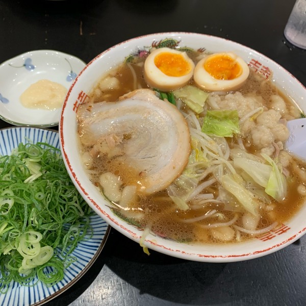 「ホルモン」@尾道らーめん 三公の写真