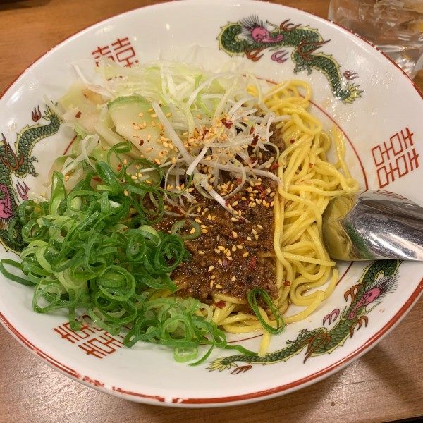 「汁なし坦々麺」@ひろしまギョウザ 広島駅ekie店の写真