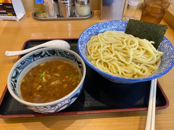 「濃厚魚介つけ麺」@新橋 纏 京王高幡SC店の写真