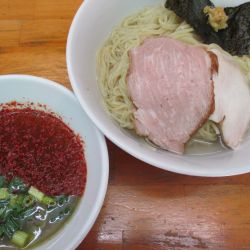 ＜限定麺＞スープも冷たい昆布水つけ麺（並1.5玉）1000円