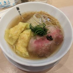 塩SOBA 海老わんたんトッピング