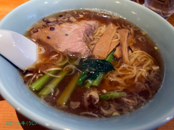 「醤油ラーメン(730円)」@ラーメン都の写真
