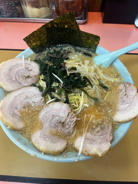 「みそネギチャーシューメン(1200円)」@ラーメンショップ 東大室店の写真