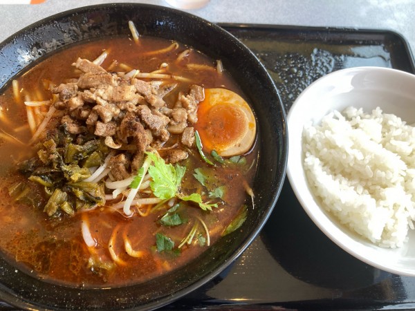 「spicy curry RAMEN 魯珈+花月嵐マスターサービス」@らあめん花月嵐 ひたちなか高場店の写真