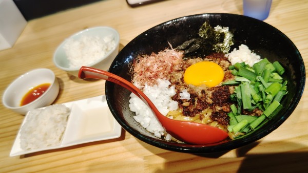 「台湾まぜそば９００円＆白飯１００円」@ハイデン.コッコFACTORYサマンサ・タマサ 師岡町店の写真