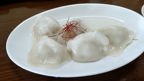 「水餃子　605円」@中華ダイニング 笑の写真