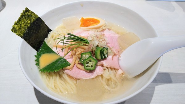 「【限定】宍道湖しじみ冷やし塩らーめん」@淡麗拉麺 己巳の写真