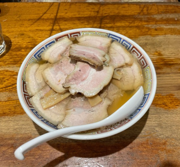 「【限定】喜多方ラーメン（塩）チャーシュー」@渡なべの写真