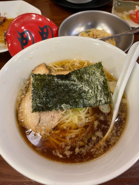 「大島ラーメン　しょうゆ」@大島ラーメン 護国寺店の写真