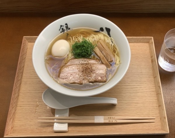 「特製中華そば1400」@中華そば 銀座 八五の写真