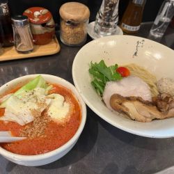 完熟トマトの塩つけ麺