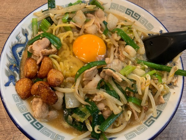 「スタミナラーメン」@北海道らーめん 熊源 下北沢店の写真