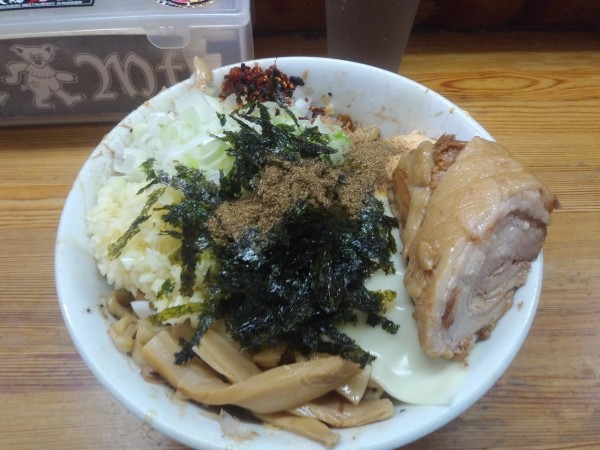 「たれそば中　1070円」@ハイマウントの写真