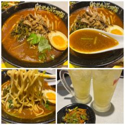 SPICY CURRY RAMEN 魯珈 1050円