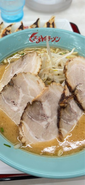 「味噌チャーシュー」@くるまやラーメン 宇喜田店の写真