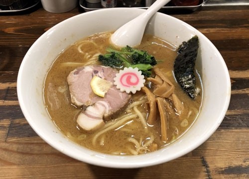 「らーめん」@麺座でんの写真