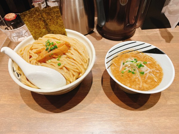 「にんにくつけ麺」@つけ麺 一頂の写真