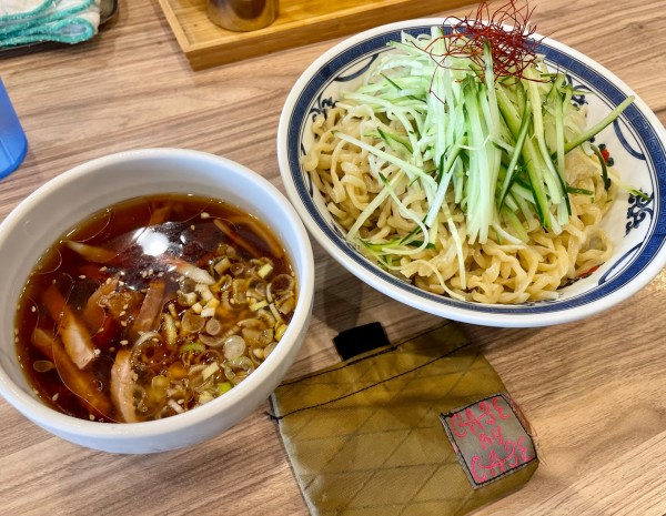 「鶏と煮干の冷やしつけ麺」@くじら食堂 nonowa東小金井店の写真