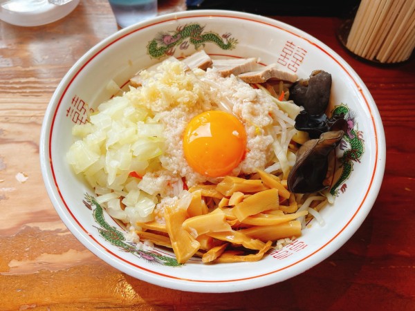 「油麺」@ら〜めん ぽっぽっ屋 晴海トリトン店の写真