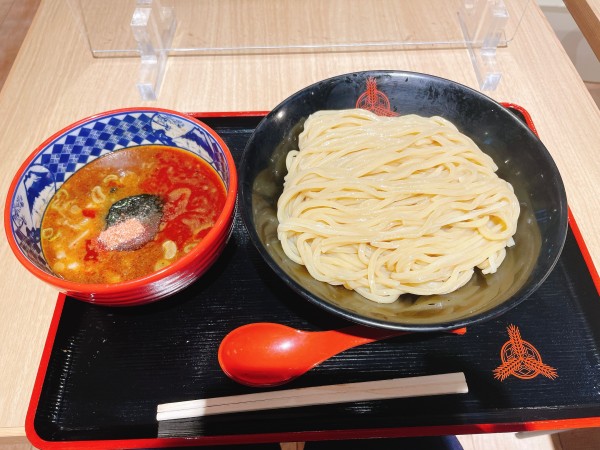 「濃厚海老つけ麺」@にんたまラーメン 鹿嶋店の写真