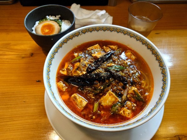 「麻婆豆腐かけタンメン ご飯」@雲林坊の写真