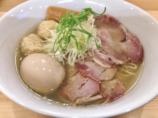 「特製塩ラーメン（1200円）」@NAGASHARIの写真