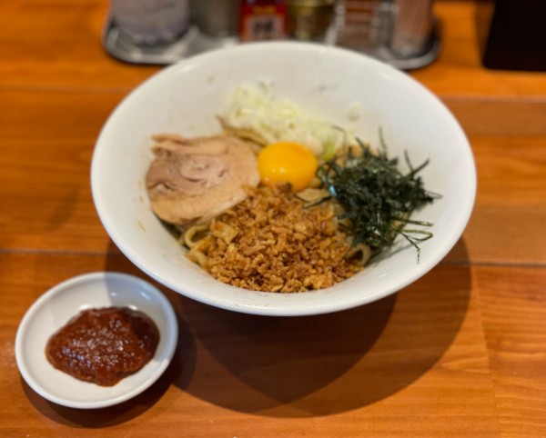 「油そば（塩・冷）」@麺屋 真心の写真