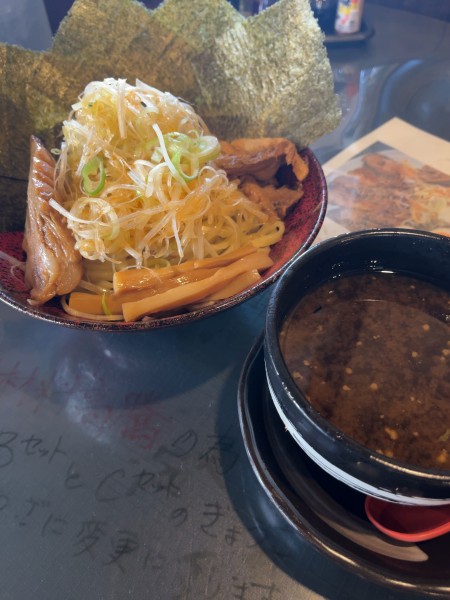 「醤油つけ麺スペシャル」@三代目らーめん梅丸の写真